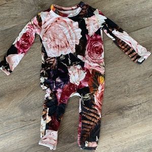 Posh peanut floral one piece